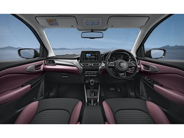 maruti suzuki fronx fronx-zeta-petrol-10l-turbo-automatic-tc interior